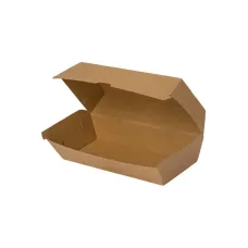 Χάρτινο Κουτί Φαγητού Kraft FSC® 20,5x10x5,8cm — 100τμχ