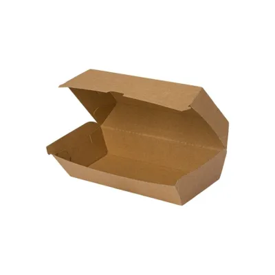 Kraft Paper Food Boxes FSC Dura Series 20,5 x 10 x 5.8 cm 100 pcs.