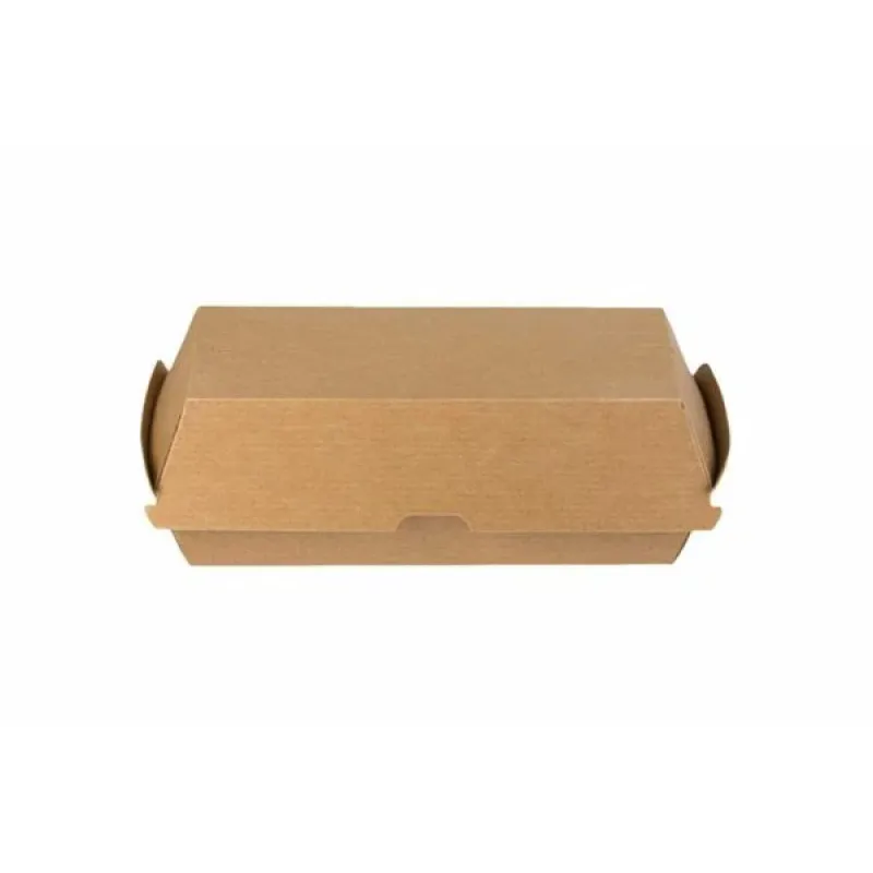 Kraft Paper Food Boxes FSC Dura Series 20,5 x 10 x 5.8 cm 100 pcs.