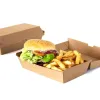 Kraft Paper Food Boxes FSC Dura Series 20,5 x 10 x 5.8 cm 100 pcs.