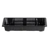 PS Sushi Trays N.10 and Transparent Lid (SET) 18.5x13.x 2cm. 50 Pcs.