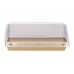 Χάρτινο Δοχείο Φαγητού Kraft 700ml 17x11x4,5cm με Καπάκι PET Safelock (Σετ) — 30τμχ