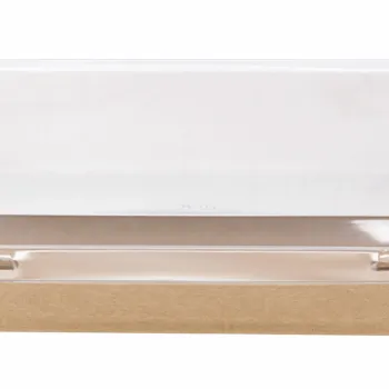 Kraft Paper Food Containers 700 ml (17x13x5,5) with PET Safelock Lid (SET) 25 Pcs.