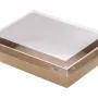 Kraft Paper Food Containers 700 ml (17x13x5,5) with PET Safelock Lid (SET) 25 Pcs.