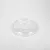 PET FLAT LID 89mm WITH HOLE 8mm 50 Pcs