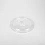 PET FLAT LID 89mm WITH HOLE 8mm 50 Pcs