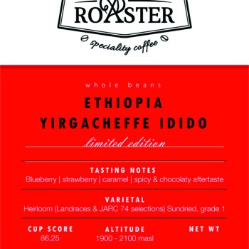 ETHIOPIA IDIDO YIRGACHEFFEE
