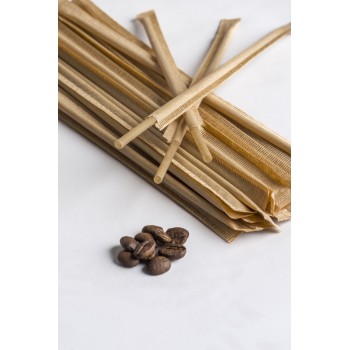 Compostable Straw dim 4mm L175mm (1.000PCS WITH WRAPPING)