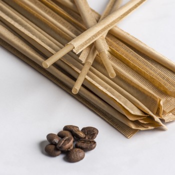 Compostable Straw dim 4mm L175mm (1.000PCS WITH WRAPPING)