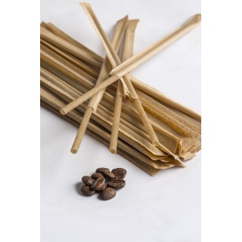 Compostable Straw dim 5mm L200mm (1.000PCS WITH WRAPPING)