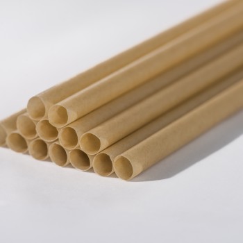 Compostable Straw dim 8mm L200mm (1.000PCS UNWRAPPED)