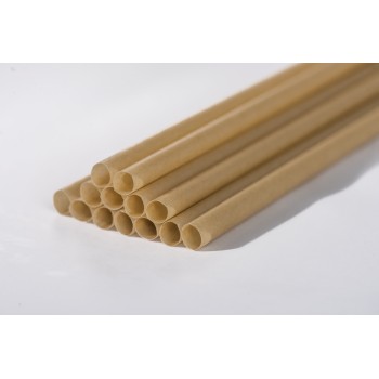 Compostable Straw dim 8mm L200mm (1.000PCS UNWRAPPED)