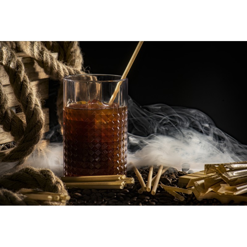 Compostable Straw dim 5mm L200mm (1.000PCS UNWRAPPED)