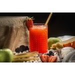Compostable Καλαμάκι Ø8mm Μήκος 200mm Με Περιτύλιγμα — 1000τμχ