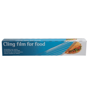 Cling Film For Food - Box with a serrated cutter (300m/45cm)