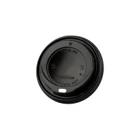 Καπάκι Sip PS 90mm Ζεστών Μαύρο — 100τμχ Καπάκι Sip PS 90mm Ζεστών Μαύρο — 100τμχ