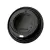 PS HOT SIP LID 90mm BLACK 100 Pcs