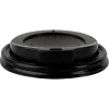 PS HOT SIP LID 90mm BLACK 100 Pcs
