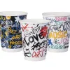PAPER CUP 12OZ-90mm DW GRAFFITI MIX 500 Pcs PAPER CUP 12OZ-90mm DW GRAFFITI MIX 500 Pcs