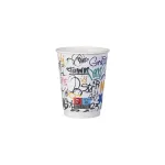 Graffiti Double Wall Paper Cup 12oz 90mm — 500 pcs Graffiti Double Wall Paper Cup 12oz 90mm — 500 pcs