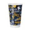 PAPER CUP 16OZ-90mm DW GRAFFITI MIX 500 Pcs