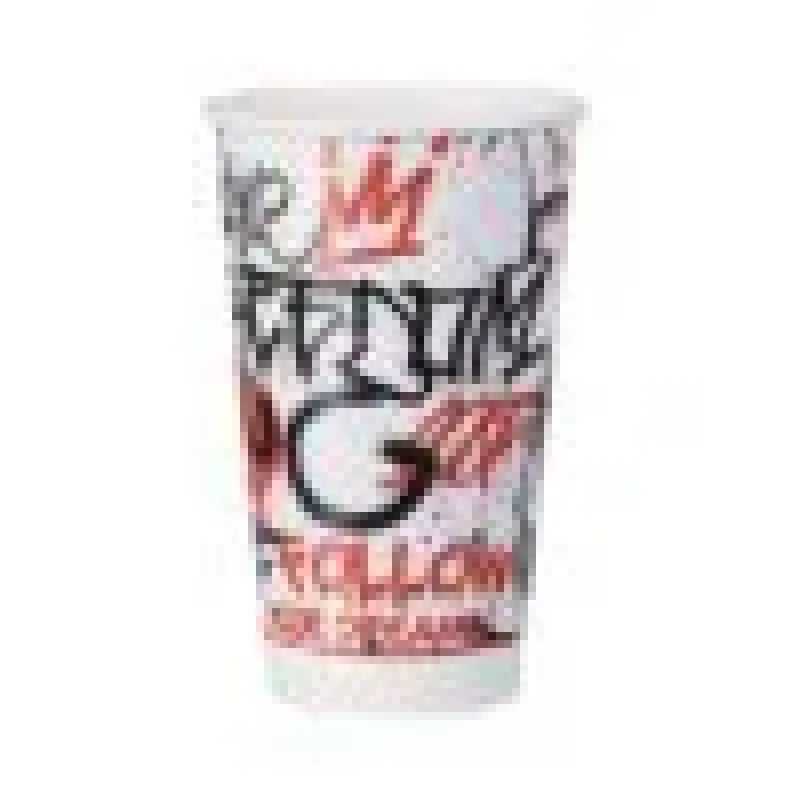 PAPER CUP 16OZ-90mm DW GRAFFITI MIX 500 Pcs