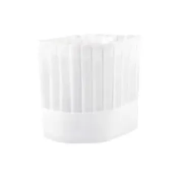 Chef Hats White – PPE Cat I 10 pcs.