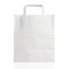WHITE PAPER BAG TAKE AWAY 32X21X33cm 250pcs
