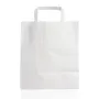 WHITE PAPER BAG TAKE AWAY 32X21X33cm 250pcs