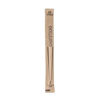 Bamboo Chopsticks Wrapped 1/1 23 cm 100 pcs.
