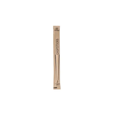 Bamboo Chopsticks Wrapped 1/1 23 cm 100 pcs.