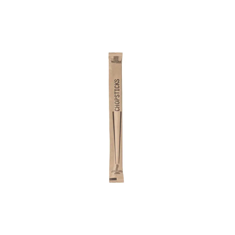 Bamboo Chopsticks Wrapped 1/1 23 cm 100 pcs.