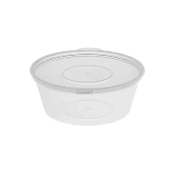 Dip & Sauce Cup with Hinged Lid 120 ml (4oz) 100pcs