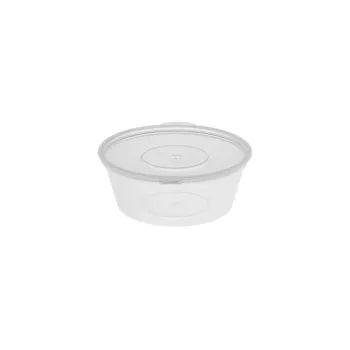 Dip & Sauce Cup with Hinged Lid 120 ml (4oz) 100pcs