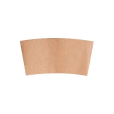 Χάρτινοι Δακτύλιοι Kraft για Ποτήρια 12 & 16oz — 50τμχ