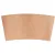 Kraft Paper Sleeves for Paper Cups 12 & 16oz 50 pcs.