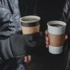 Kraft Paper Sleeves for Paper Cups 12 & 16oz 50 pcs. Kraft Paper Sleeves for Paper Cups 12 & 16oz 50 pcs.