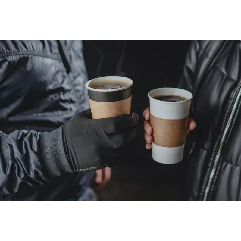Kraft Paper Sleeves for Paper Cups 12 & 16oz 50 pcs. Kraft Paper Sleeves for Paper Cups 12 & 16oz 50 pcs.
