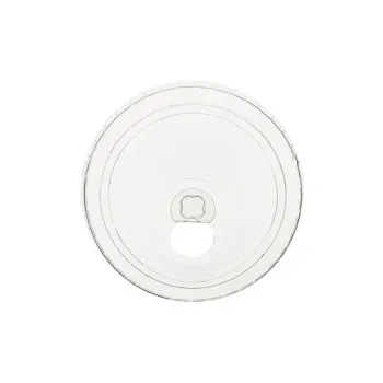 FLAT LID PET 90mm Strawless 50 PCS
