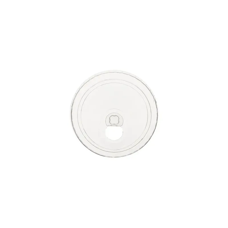 FLAT LID PET 90mm Strawless 50 PCS