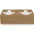 Paper Cupholders 2 Compartments KRAFT 50 PCS