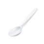 Spoon PP reusable white 16 cm pack of 50 pcs