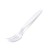 Fork PP reusable white 18.5 cm pack of 50 pcs