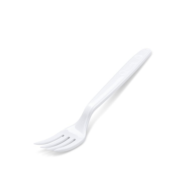 Fork PP reusable white 18.5 cm pack of 50 pcs Fork PP reusable white 18.5 cm pack of 50 pcs