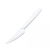Knife PP reusable white 19 cm pack of 50 pcs