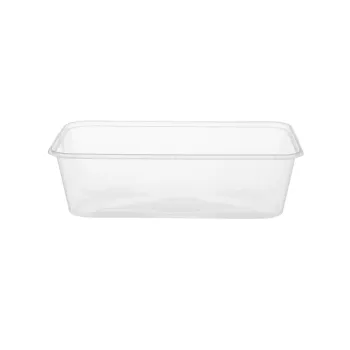 500 Pieces PP Microwavable Container 650ML With Lids