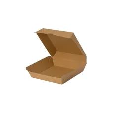 Χάρτινο Κουτί Φαγητού Kraft FSC® 17,5x16,5x7,5cm — 100τμχ
