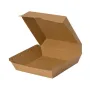 Kraft QD17575D Paper Food Boxes FSC Dura Series 17.5 x 16.5 x 7.5 cm. 100 pcs.