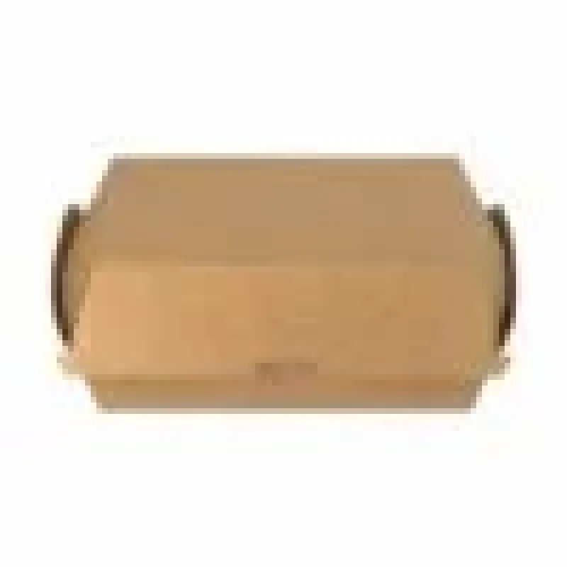 Kraft QD17575D Paper Food Boxes FSC Dura Series 17.5 x 16.5 x 7.5 cm. 100 pcs.