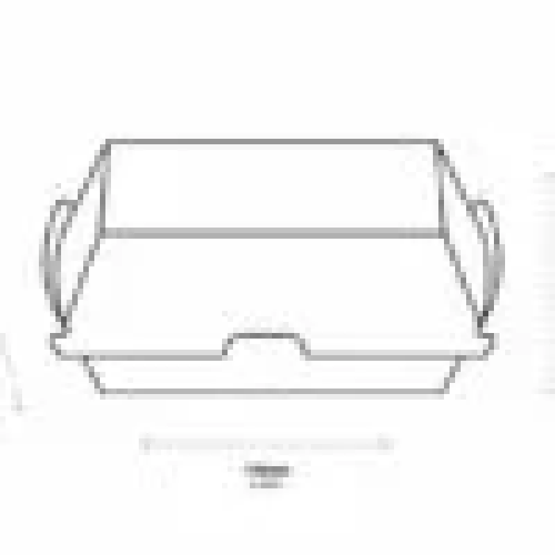 Kraft QD17575D Paper Food Boxes FSC Dura Series 17.5 x 16.5 x 7.5 cm. 100 pcs.